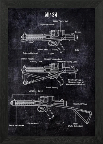 Framed wall art - 34,