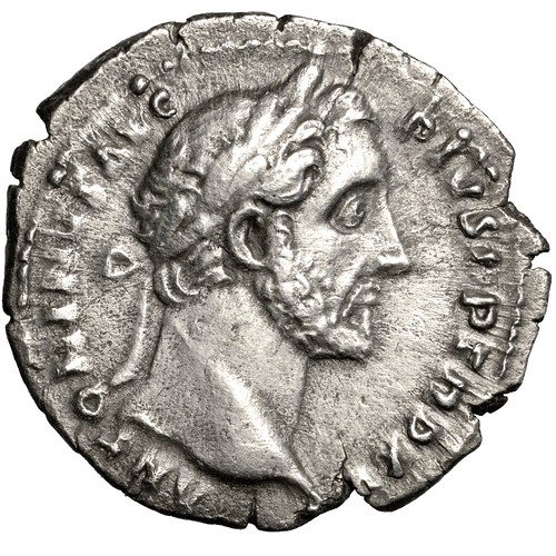 Antoninus pius denarius - antoninus, ar