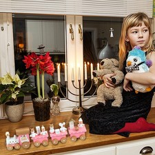  2 Pcs Table Decor Holiday