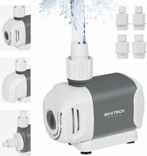 boxtech Adjustable Fountain Water Pump, 1000L/H 15W Fountain Aquarium Fish Tank