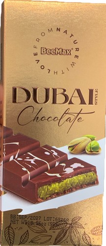 Dubai chocolate bar 5oz - bar, 7.5oz