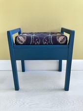 Upcycled Piano stool / storage stool
