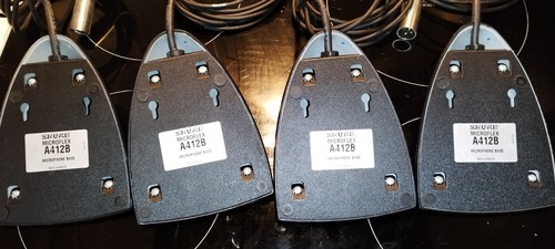 Set shure a412b - of, 2