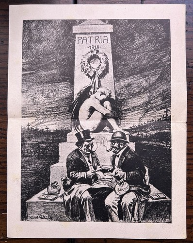Wwi political cartoon - wwi,