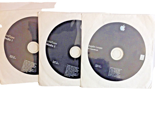 2005 livetype media cds - livetype, 2