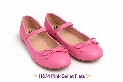 Girls pink ballet - h&m,