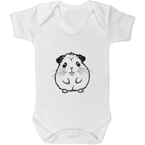 Cute guinea pig baby grows - 'cute,