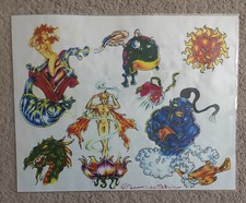 Tattoo Studio Shop Flash