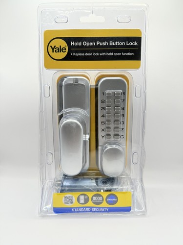 Yale hold open push - yale, button