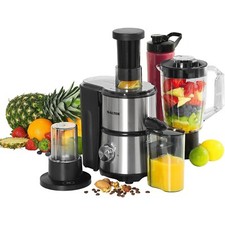 Salter 4 in 1 Smoothie Maker Blend Juice Grind - 2 Speeds + 600ml Bottle EK4294
