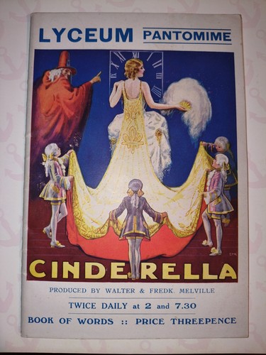 Cinderella lyceum pantomime - cinderella,