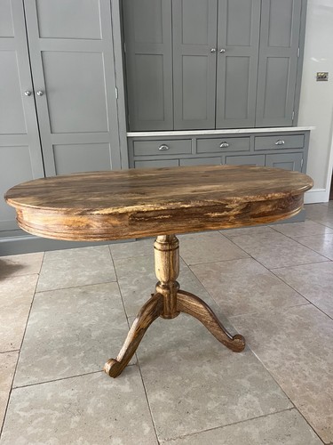 Solid mango wood dining - wood, table