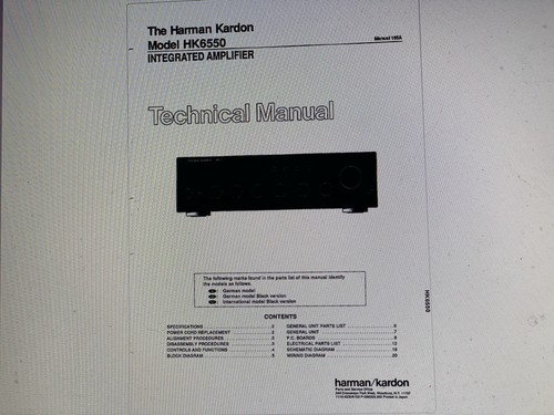 Harman kardon 6550 - harman,