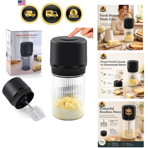 Electric butter churn - electric,