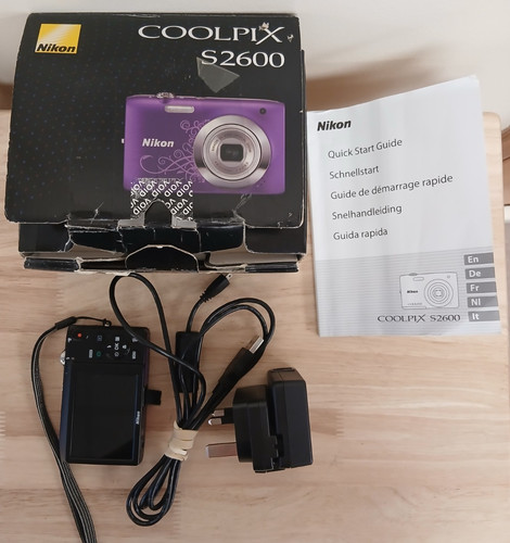 Nikon coolpix s2600 compact - coolpix,