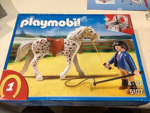 Playmobil riding stables set - playmobil,