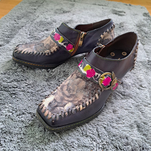 Superladystar grey leather - superladystar,