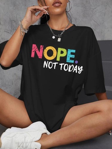 Womens shirt nope not - womens, t-shirt