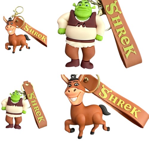 Shrek donkey keychain - shrek,