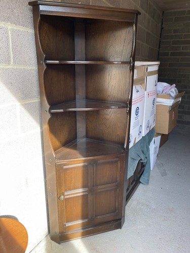 Ercol vintage dark - dark, corner