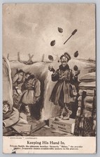 WWI Comic Postcard 'Keeping