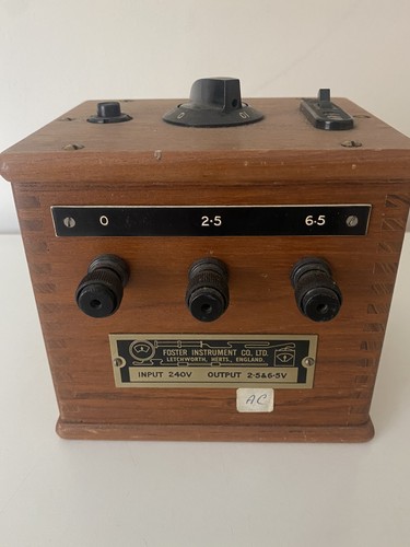 Vintage foster transformer - foster,
