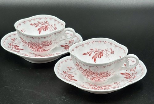 Antique minton pink floral - antique,