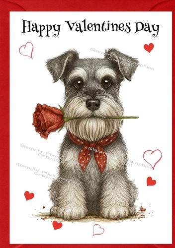 Miniature schnauzer dog - schnauzer,