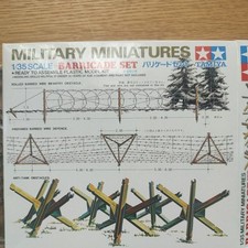 TAMIYA 35027. Barricade Set