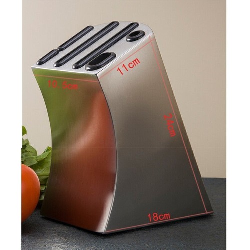 Stainless steel knife holder - stainless,