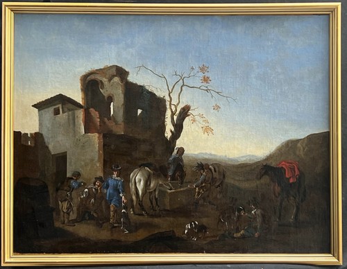 Large 17thc the hunting - 17thc,