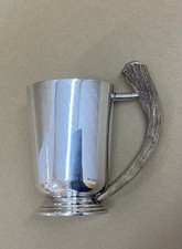 Silver Plated And Horn Handle