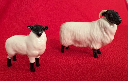 Beswick china sheep black - china,