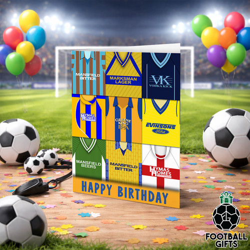 Mansfield town happy - town, birthday