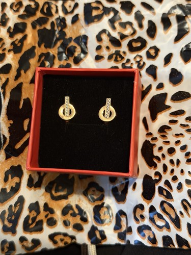 Yellow gold earrings 14k 585 - yellow,
