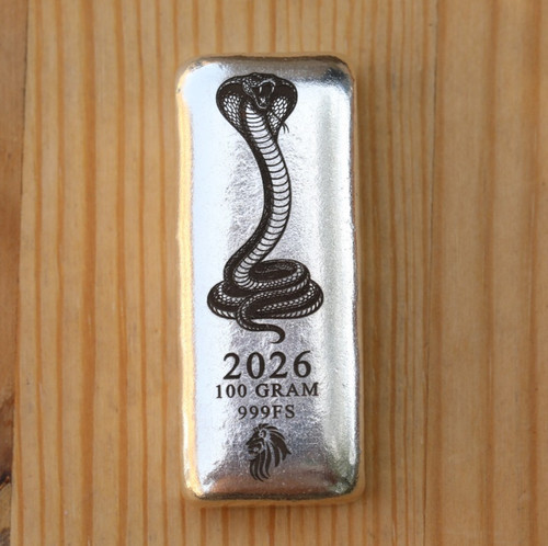 100g year the snake silver - year, of