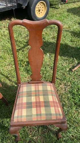 Antique chairs set - 6,