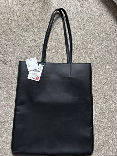 Zara leather tote shoulder - zara,