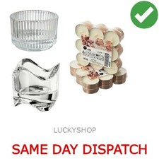 Ikea Glass CIRCLE Tea Light