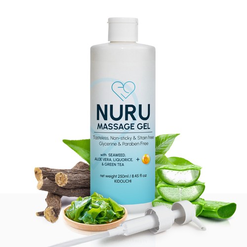 Nuru massage gel - oz, with