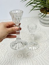 Vintage Pair Of Crystal