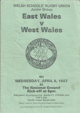 East Wales v West Wales -