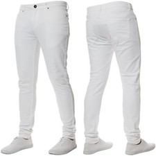Enzo Mens Skinny Jeans Slim