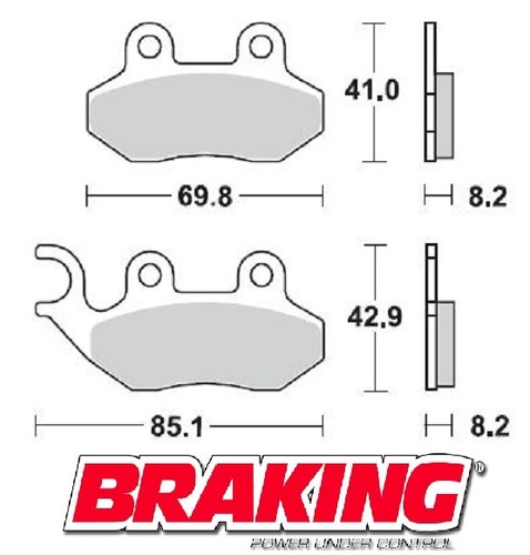 Braking front brake pads - braking,