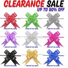 100pc pull bows 30mm large - 100pc,