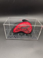 Race worn knee slider signed - race,