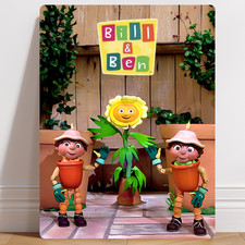 Bill and Ben Aluminium Metal Sign Wall Art Poster Gift