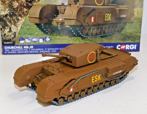 Corgi churchill iii tank - corgi, mk