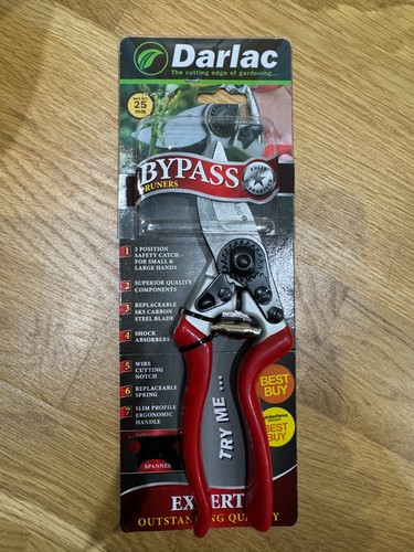 Darlac expert bypass secateurs - bypass,