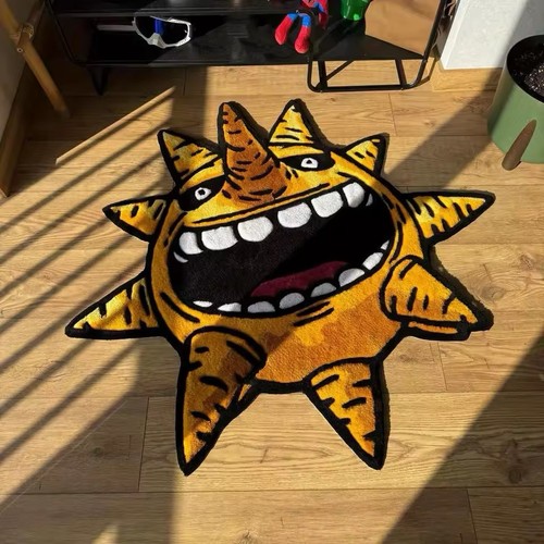 Sun character rug - character, kids